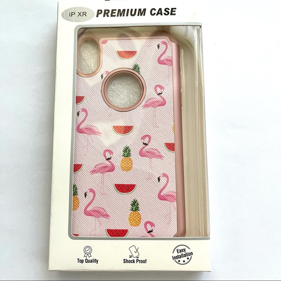 Flamingo Apple IPhone XR case - Picture 3 of 3